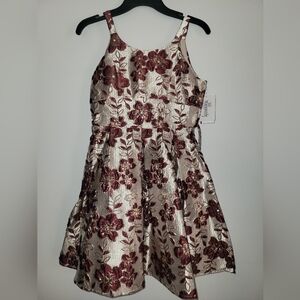 Speechless Cream and Red Formal Dress